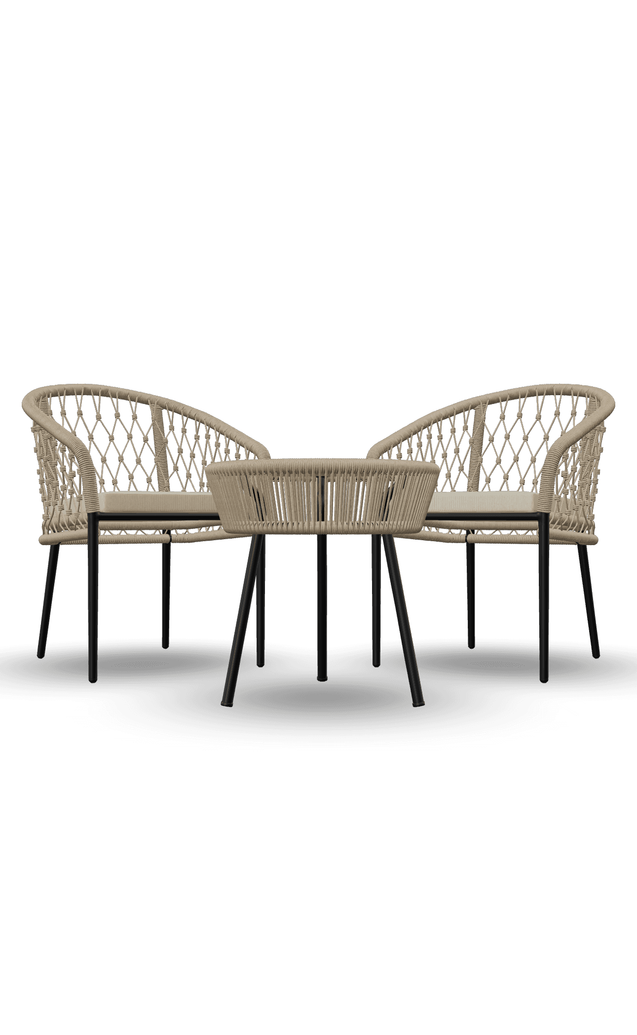 Outdoor Studios chair rendered in 3D